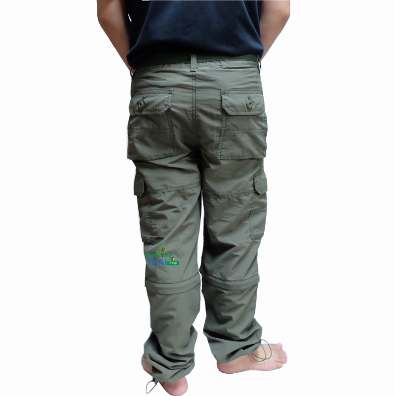 กางเกงถอดขา กางเกงเดินป่าผู้ชาย กางเกงแห้งไว trekkingTHAI