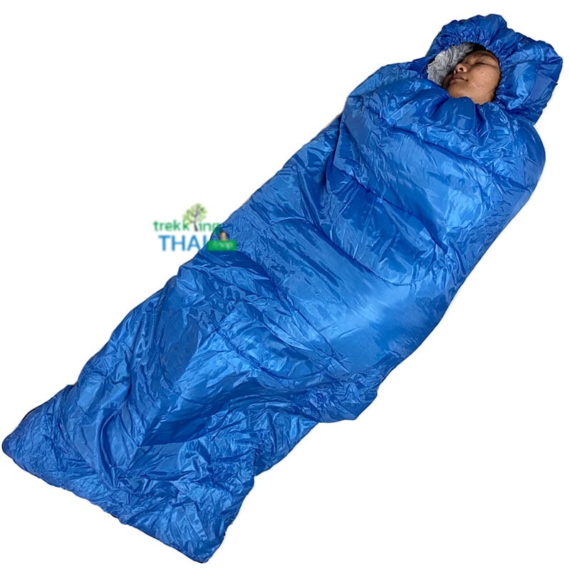 ถุงนอนราคาถูก ถุงนอนเข้าค่าย ถุงนอน150 กรัม ราคา trekkingTHAI